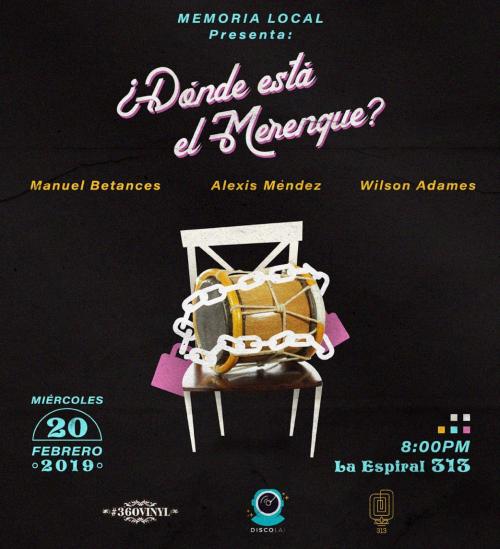 Memoria Local 2019 Feb Merengue