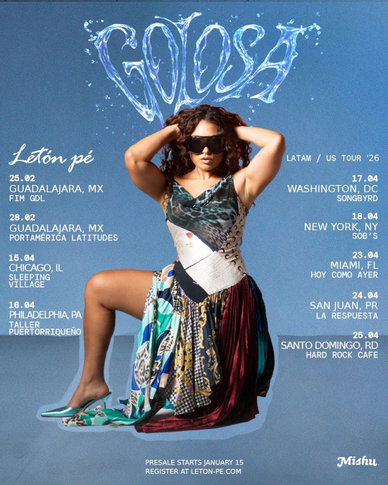 Leton Letón Pé presenta ‘GOLOSA’ y lleva su pop caribeño a Estados Unidos en ...